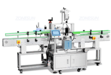 Semi Automatic Round bottle labeling machine for Flexible Use