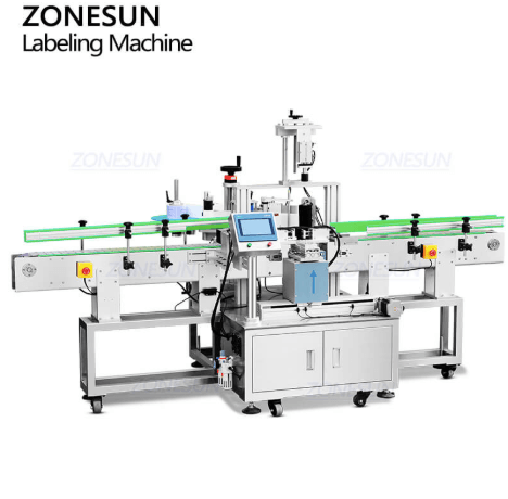 Semi Automatic Round bottle labeling machine for Flexible Use